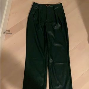VRG GRL GIRL GANG PANTS// FOREST